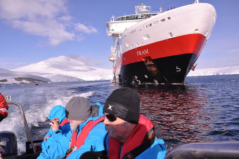 Hurtigruten  Antarktis