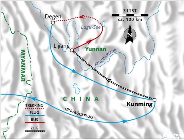 Karte Wikinger