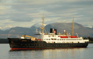 MS Nordstjernen i Molde havnebasseng