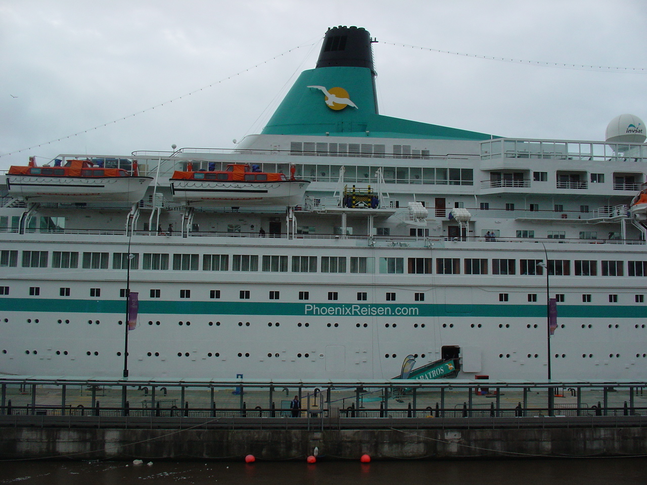MS Albatros at Liverpool Cruise Terminal 2