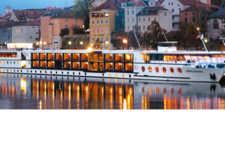 MS Primadonna Aussenansicht Passau Donau Touristik