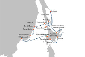 Expeditionsseereise Japan, Sibirien und Sachalin 25.05.2023 3 NAT2309 DE