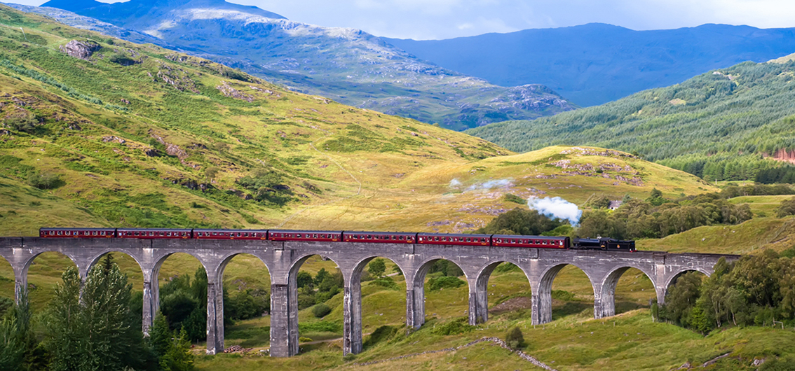 Royal Scotsman - Glenfinnan-Viadukt