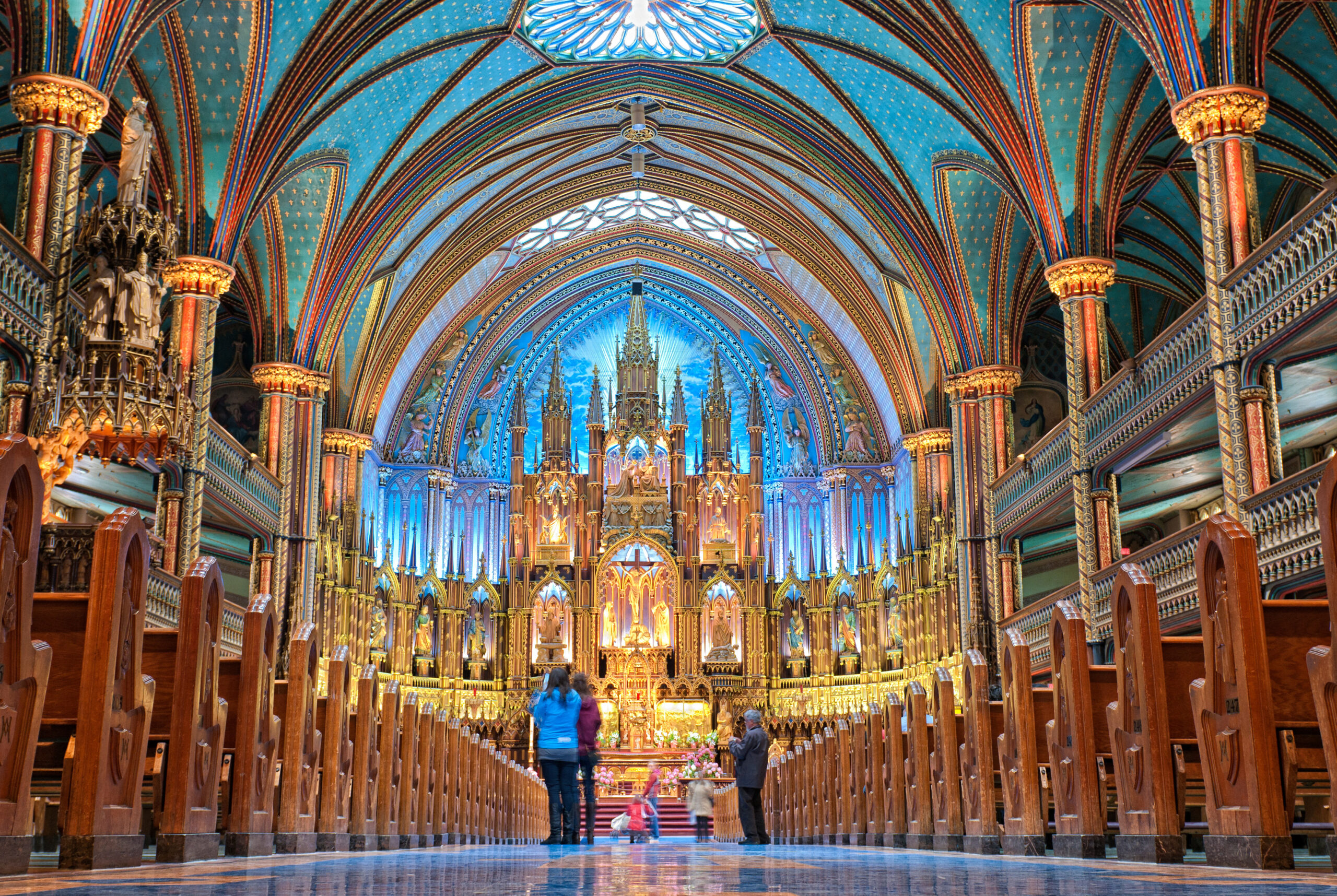 Basilika Notre Dame in Montreal - (594) - Credit urmoments - stock.adobe.com