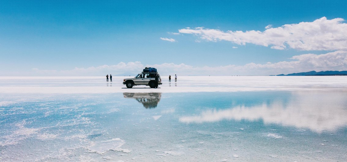Ausflug in die Salzwüste Salar de Uyuni