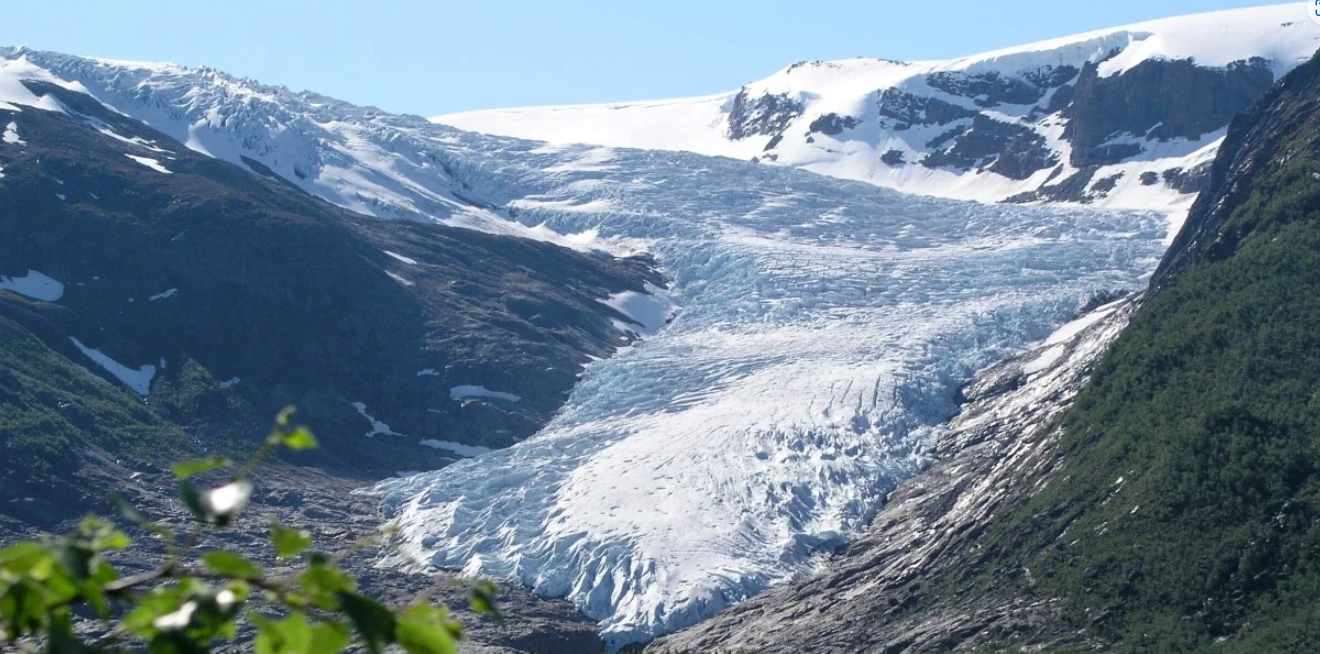 der Svartisen Gletscher