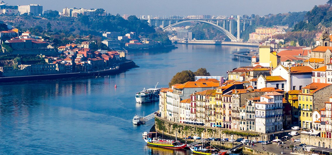 Die Altstadt von Porto, Portugal