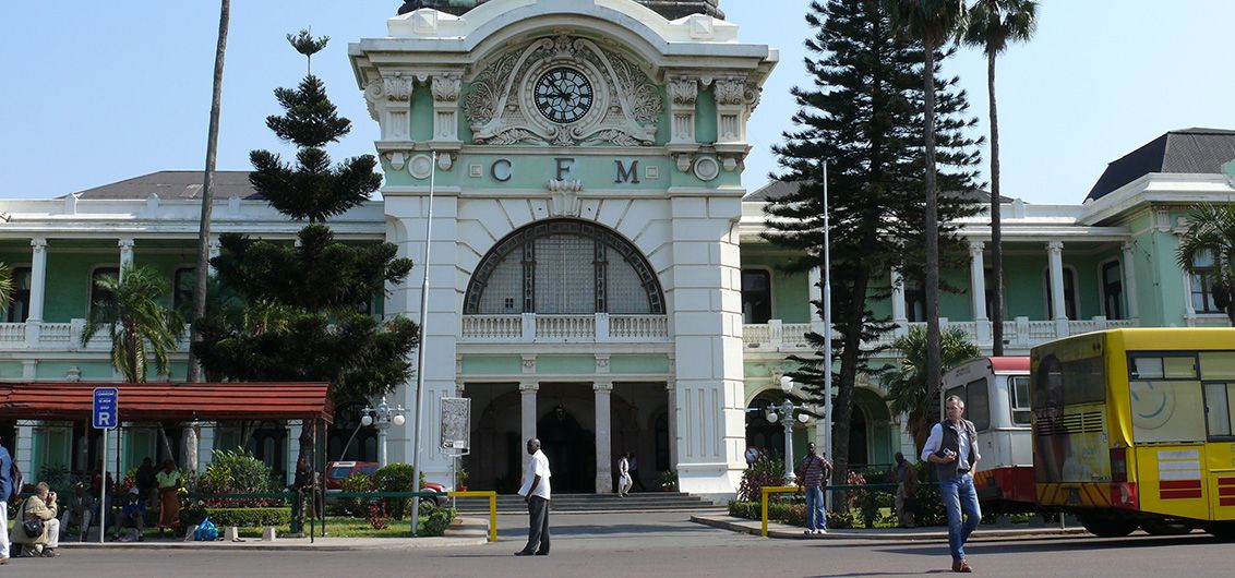 Bahnhof in Maputo