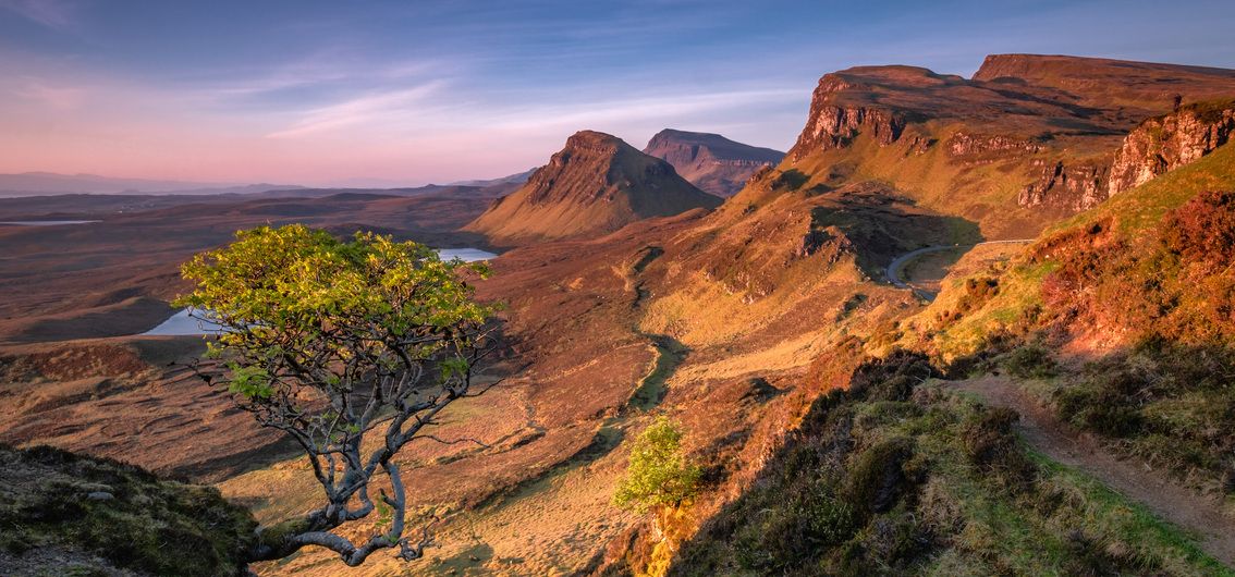 Felsformation auf der Isle of Skye