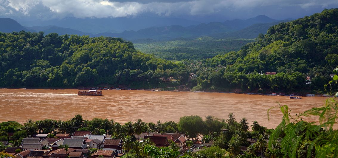 Der Mekong bei Luang Prabang