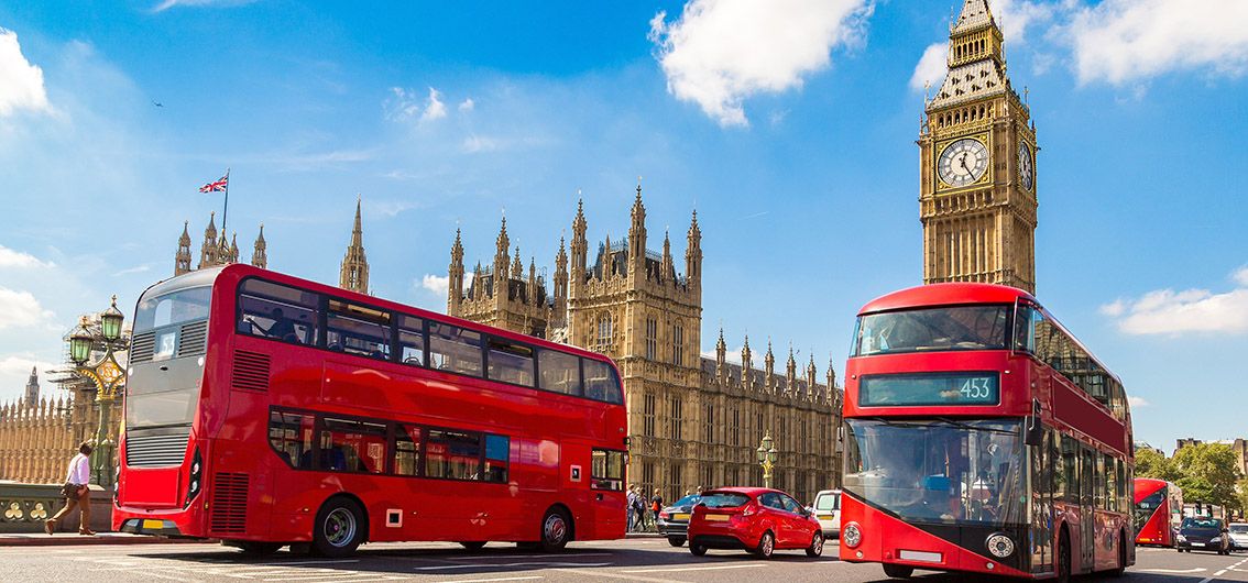 England - Palace of Westminster in London