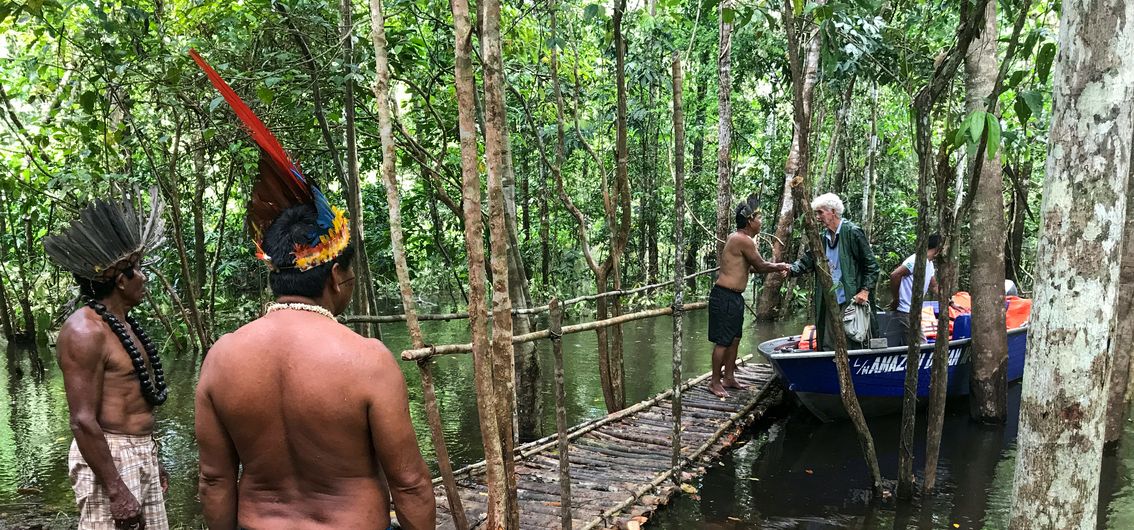 Per Beiboot zu den Ticuna