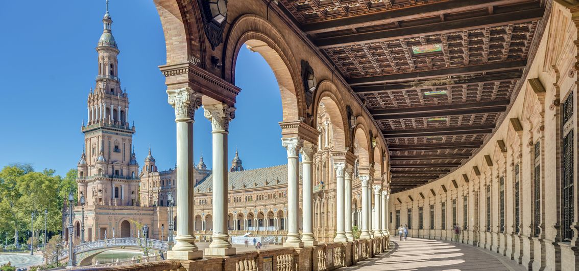 Plaza de España in Sevilla