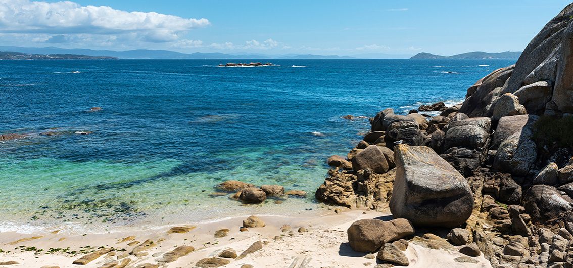 Wunderschöne Strände und wilde Natur: Die Meeresbuchten Rías Baixas.