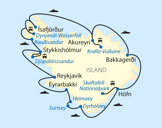 Reiseverlauf