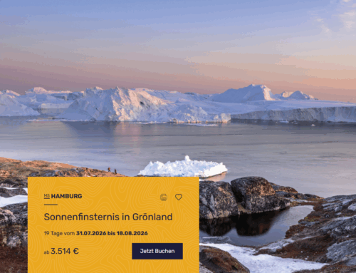 See-Expedition zur Totalen Sonnenwende 2026 mit Astronom an Bord