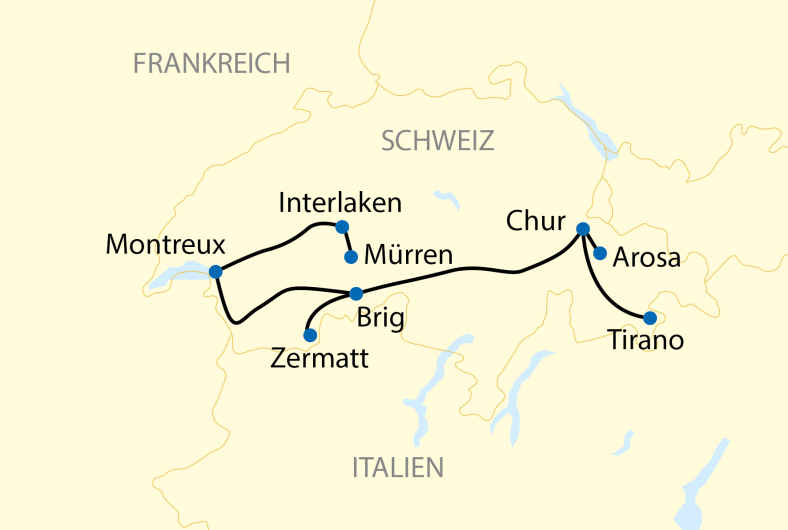 Reiseverlauf