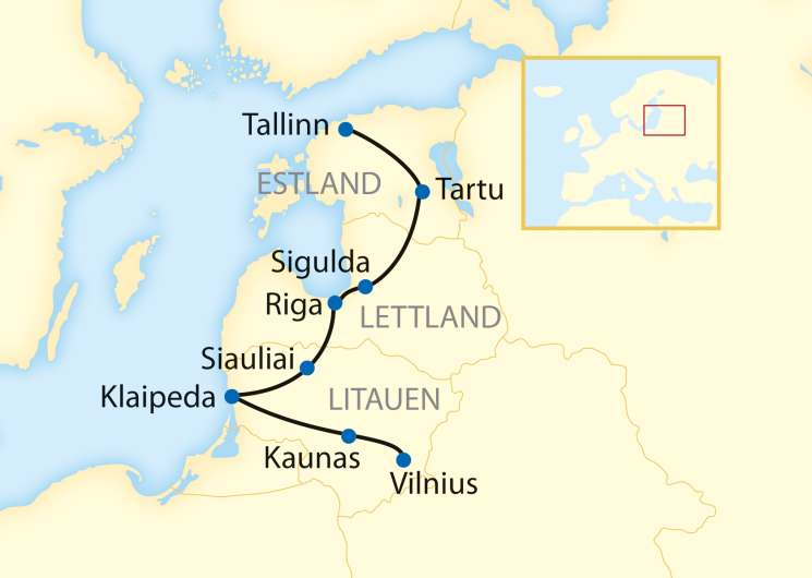 Reiseverlauf