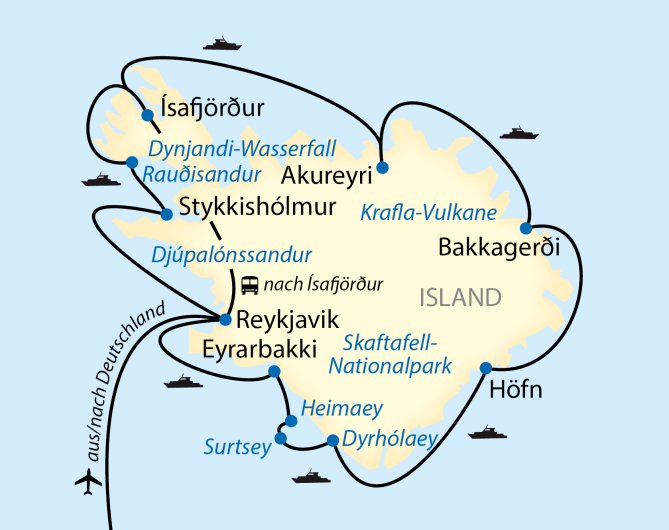 Reiseverlauf