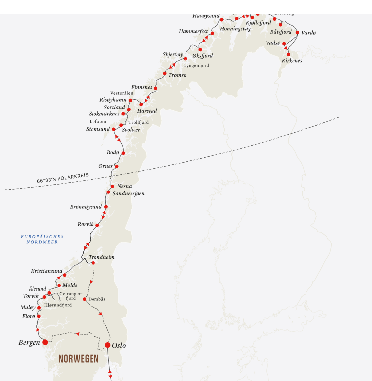 Route Panoramareise