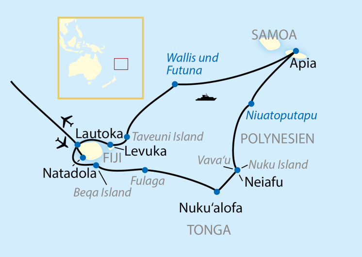 Reiseverlauf