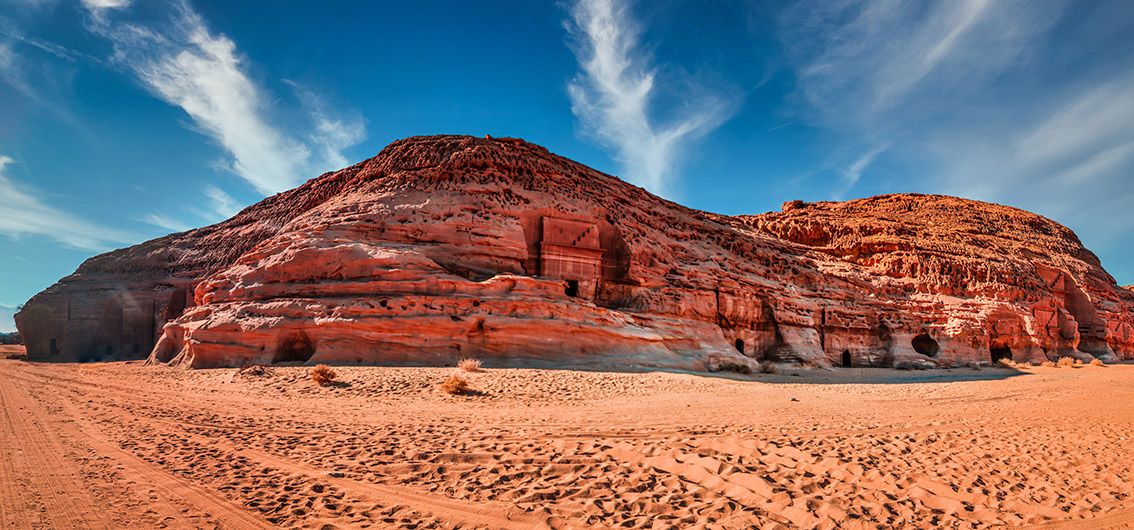 Saudi-Arabien-Madain-Saleh-Ausgrabungsstätte