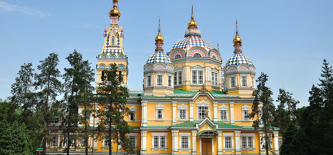 Christi Himmelfahrt Kathedrale in Almaty