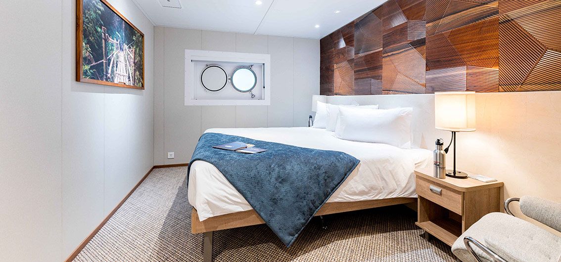 Außenkabine auf Coral-Deck