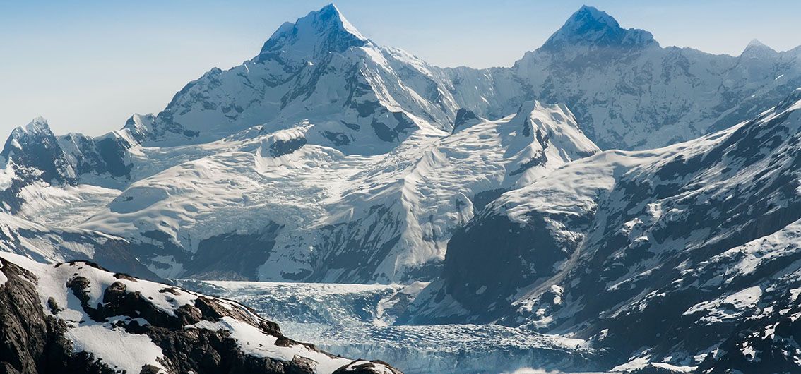 Glacier-bay Nationalpark Panorama