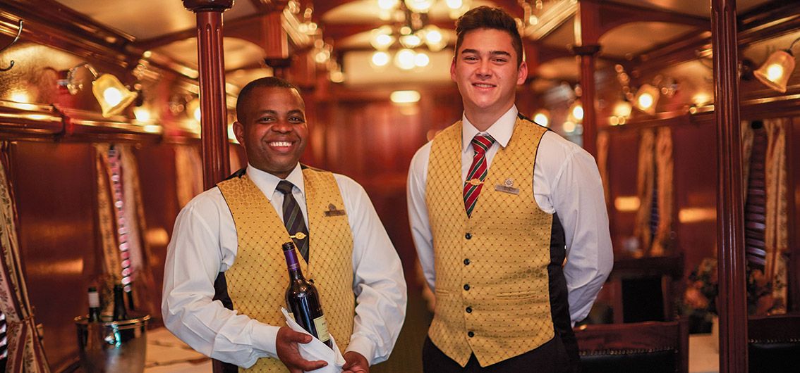 Rovos Rail Zugpersonal