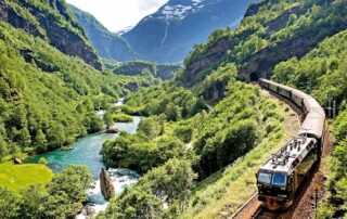 skandinavien skandinavien die fjordnorwegen bahn flam x
