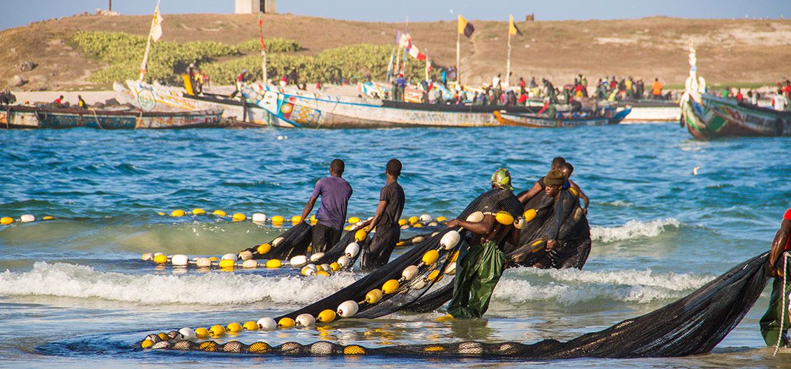 Senegal - Tradionelle-Fischer-