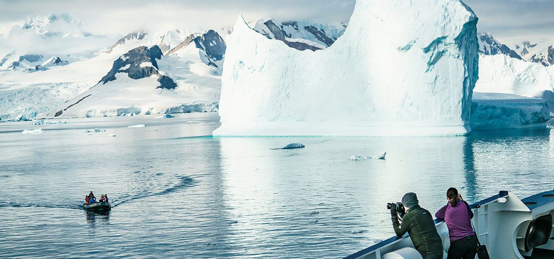 Eisberg-in-der-Antarktis